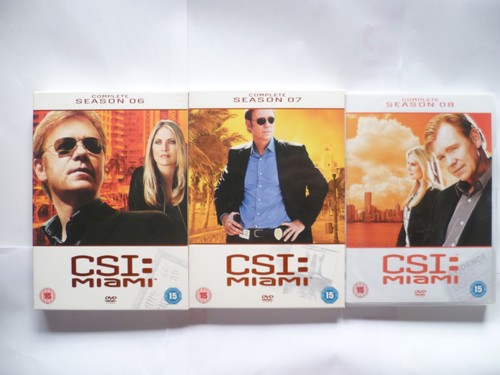 Csi miami dvd complete - dvd,