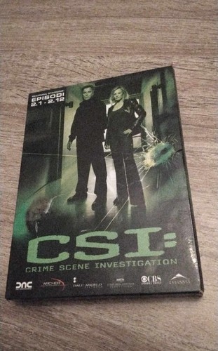 Box dvd csi scena del - csi,
