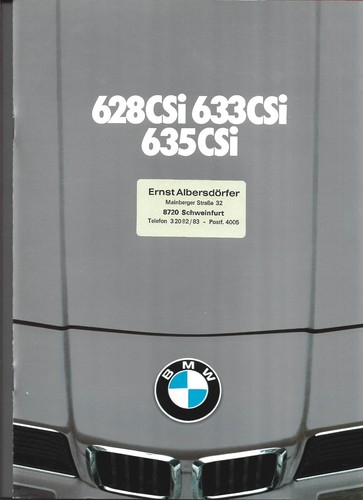Bmw 628 csi - bmw, csi,