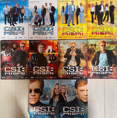 Csi miami set box dvd - miami,