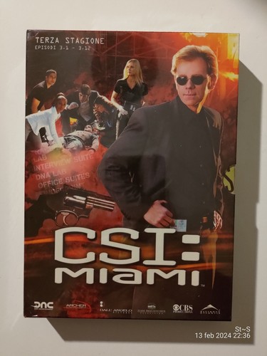 Csi miami stagione 3 box - -,