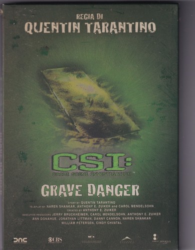 Csi grave danger dvd - danger,