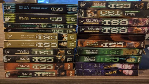Dvd serie csi scena del - dvd, tv