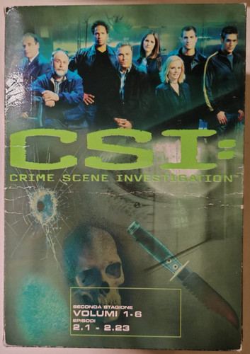 Cofanetto dvd csi stagione - cofanetto, 2