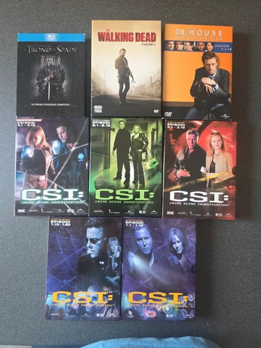 Lotto cofanetti box serie - cofanetti,