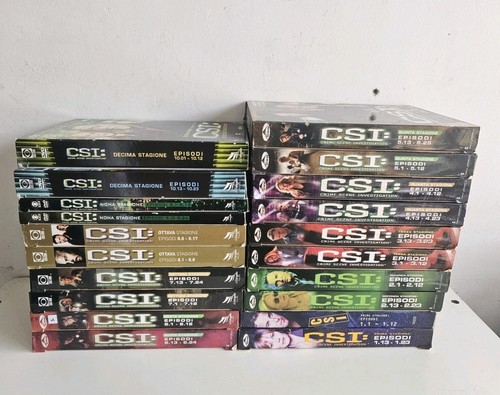Dvd serie csi scena del - tv,