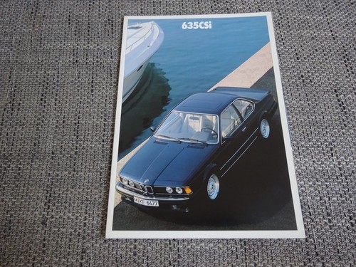 Bmw 635 csi serie e24 - 635,