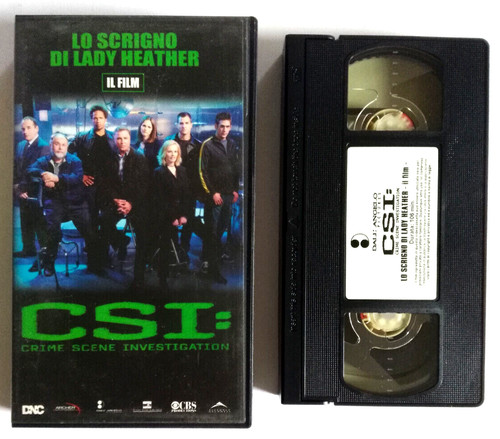 Vhs film ita thriller csi - vhs,