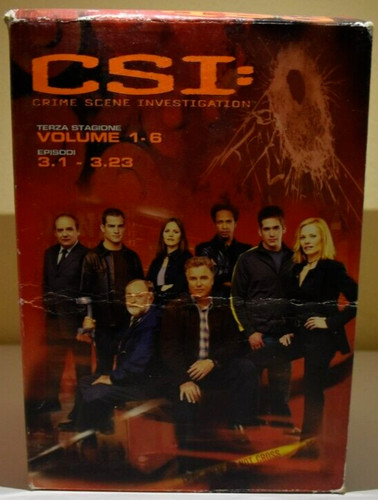 Cofanetto dvd csi las - cofanetto,