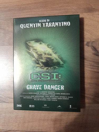 Dvd csi grave danger - csi,